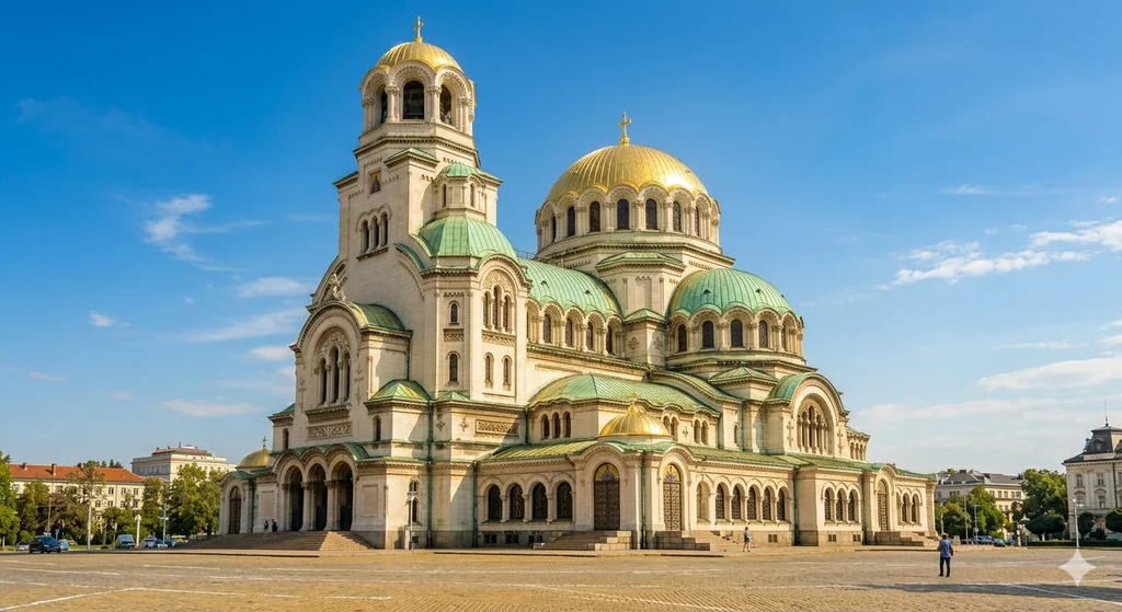 Private tour and transfer to Alexander Nevsky Cathedral in Sofia by Sofia Transfer.